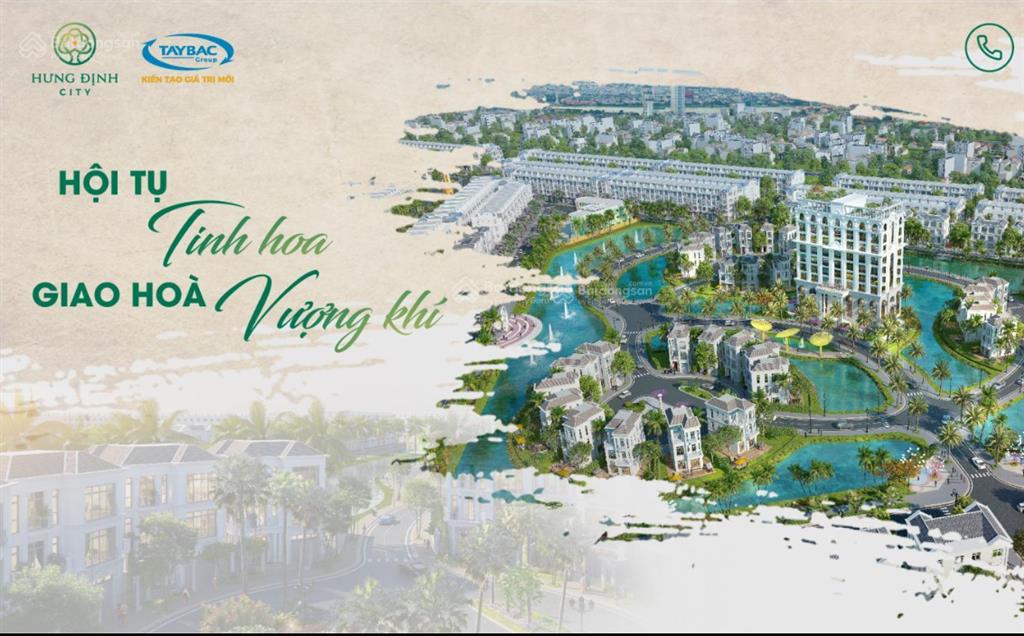 Ra mắt lô đẹp giá rẻ dự án hưng định city