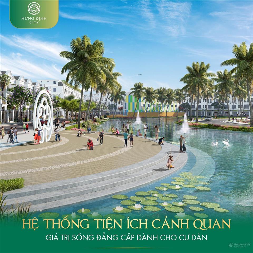Ra mắt lô đẹp giá rẻ dự án hưng định city