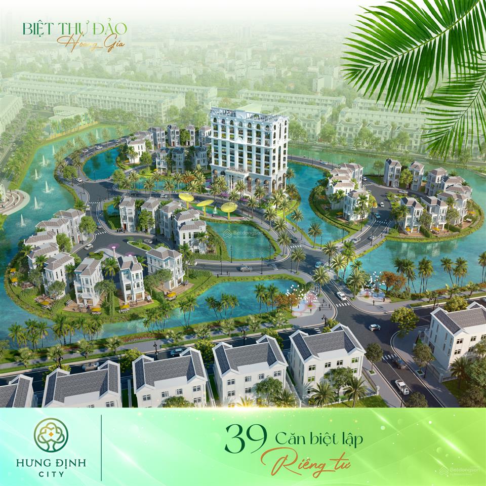 Ra mắt bảng hàng các lô góc cột đồng hồ và biệt thự đảo vip