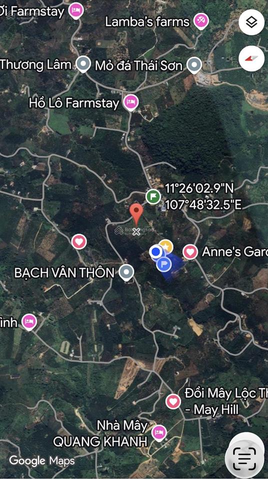 Mảnh đất lý tưởng để nghỉ dưỡng hoặc xây dựng homestay. khu cắm trại  thu nhập hằng năm 3 tấn cafe