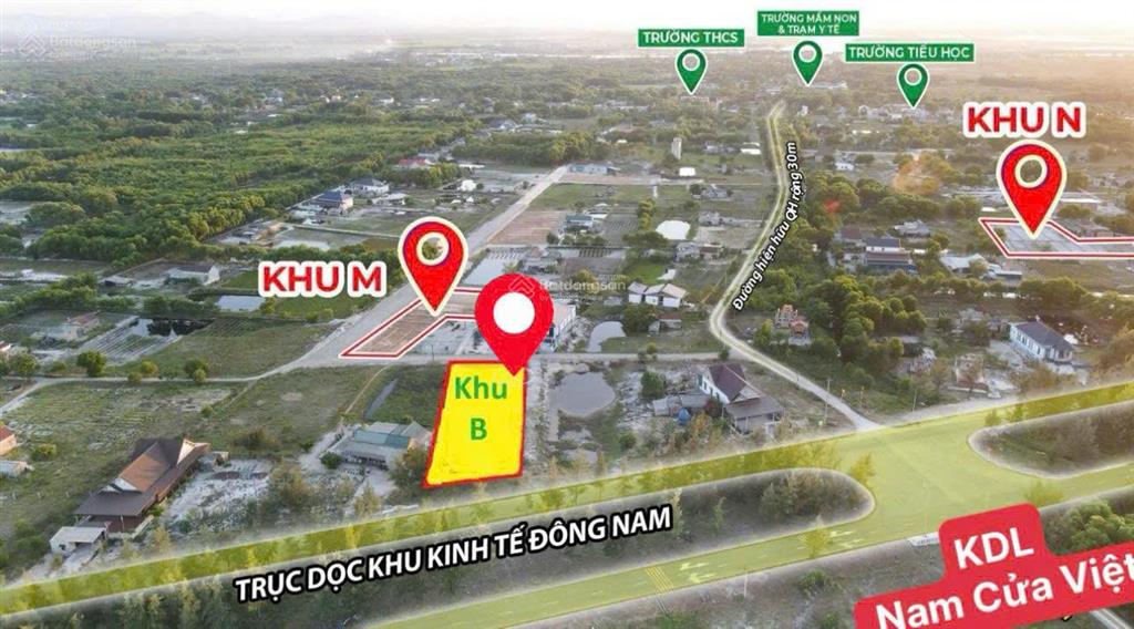 Bán đất bám mặt đường 60m  dọc đường kinh tế ven biển giá chỉ 950tr/200m2