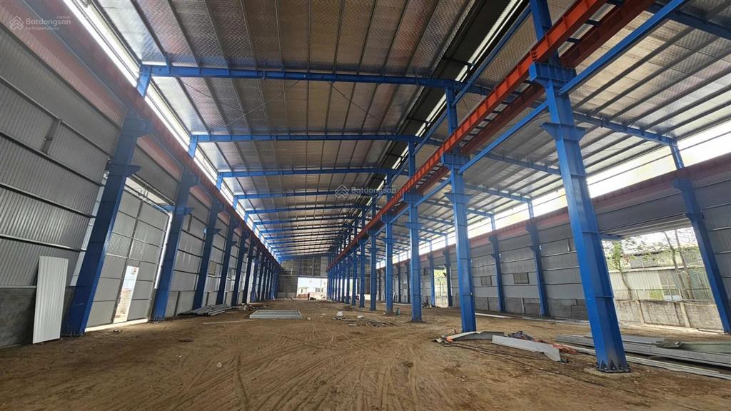 Cho thuê 5000m2 xưởng tại kcn thạch thất  giá thuê 95k/m2/th (chưa vat)