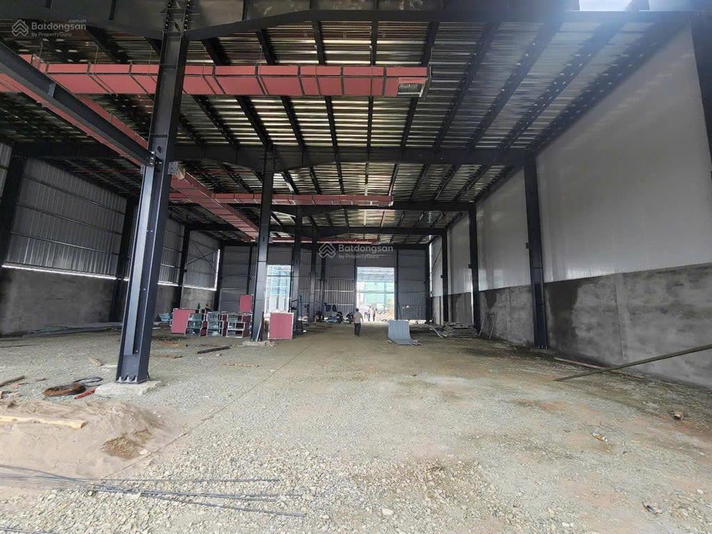 Cho thuê 1800m² xưởng 2 tầng xưởng mới 100% tại cụm cn đan phượng giá 80k/m2/tháng