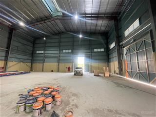 Cho thuê 1800m² xưởng 2 tầng xưởng mới 100% tại cụm cn đan phượng giá 80k/m2/tháng