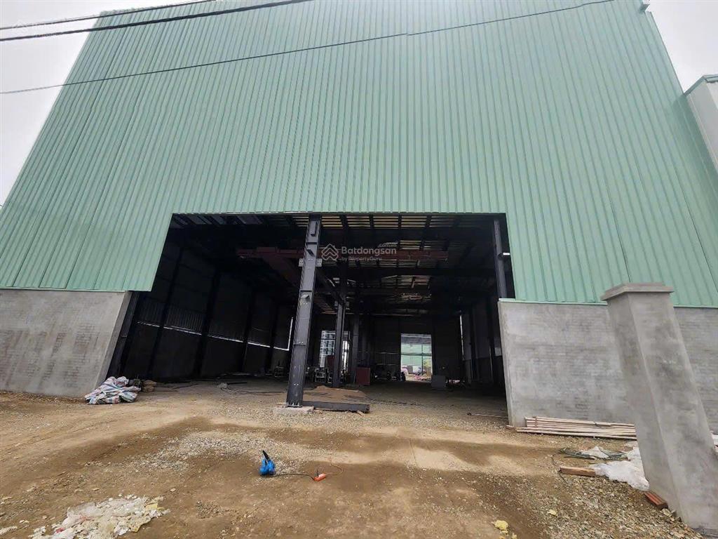 Cho thuê 1800m² xưởng 2 tầng xưởng mới 100% tại cụm cn đan phượng giá 80k/m2/tháng