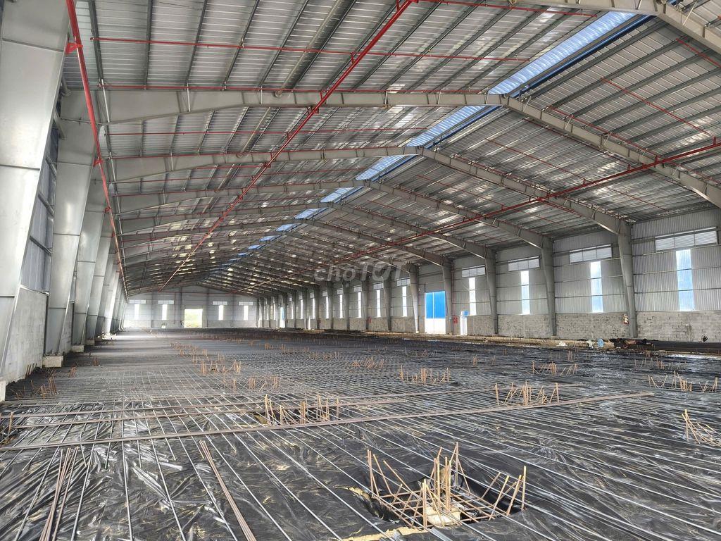 Cho thuê kho Quốc lộ 50 Cần Giuộc 5.000m² – 11.000m² – PCCC tự động 