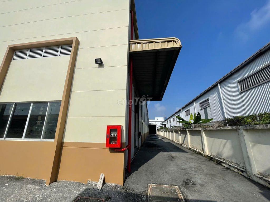 Cho thuê nhà xưởng Cần Đước Long An 5.000m². Xưởng 1.880m². 62.000đ/m²