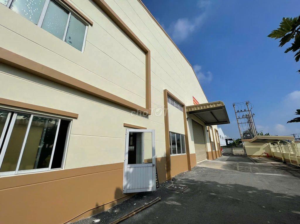 Cho thuê nhà xưởng Cần Đước Long An 5.000m². Xưởng 1.880m². 62.000đ/m²