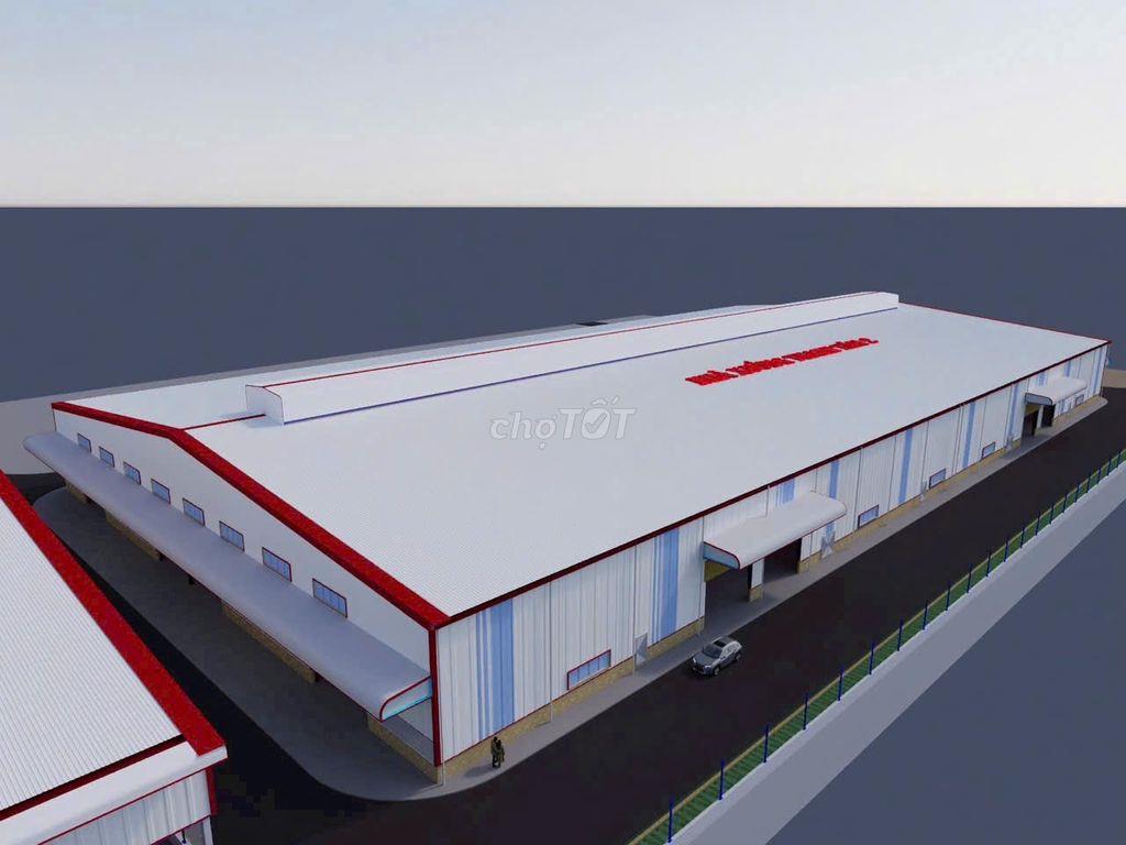 CHO THUÊ NHÀ XƯỞNG MẶT TIỀN TỈNH LỘ 62 – THẠNH HÓA, LONG AN