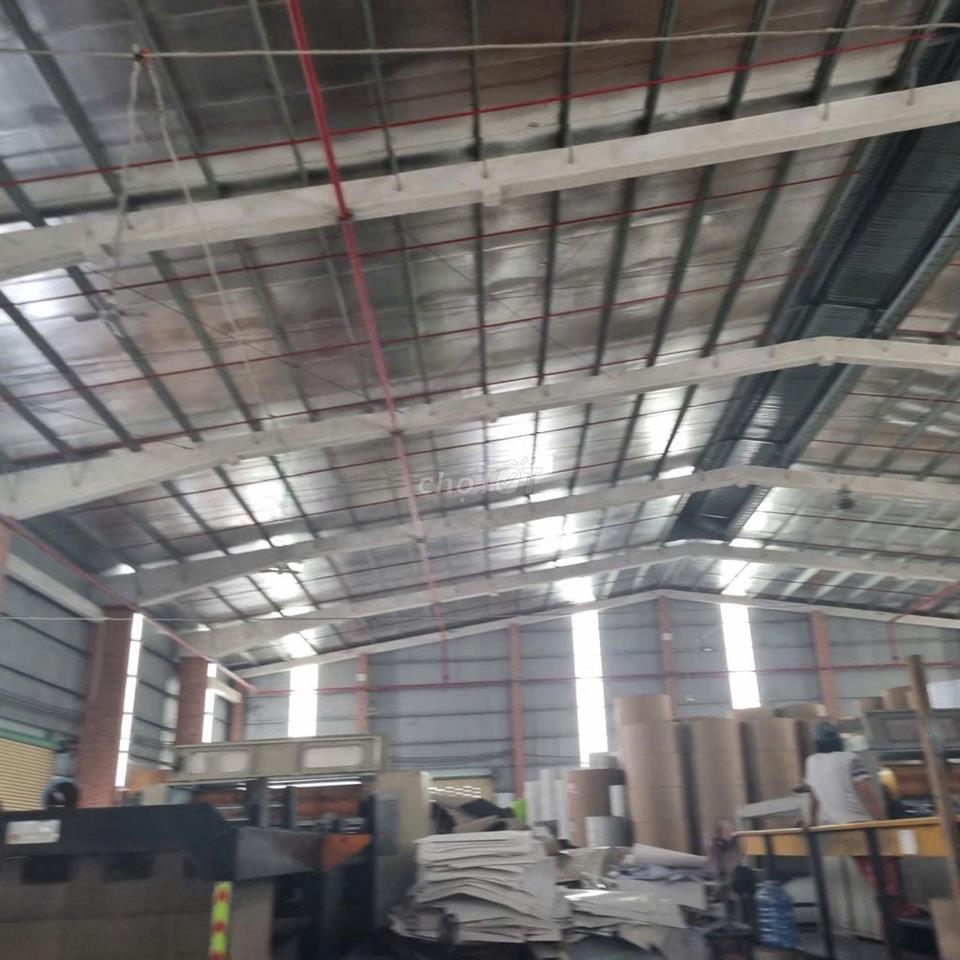 Cho thuê nhà xưởng 6.600m² Nguyễn Hữu Trí Bến Lức – xưởng 3.900m² 