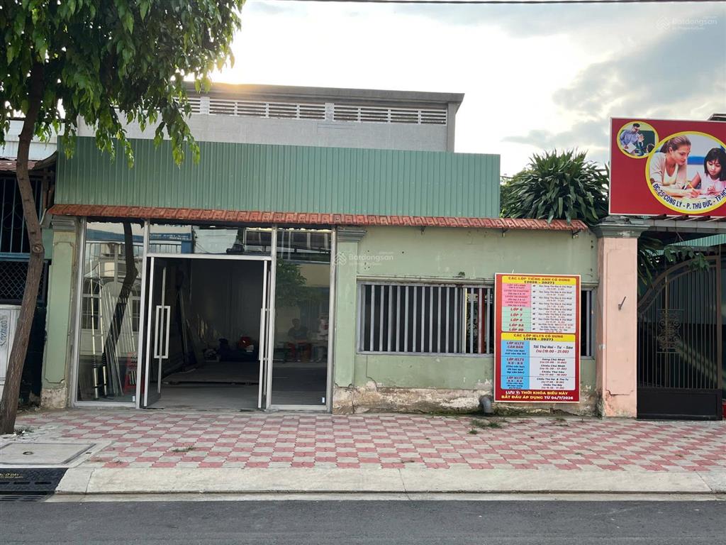 Cho thuê mặt bằng kinh doanh 57m² mặt tiền 25 công lý, kp3, p. bình thọ, tp. thủ đức, hcm