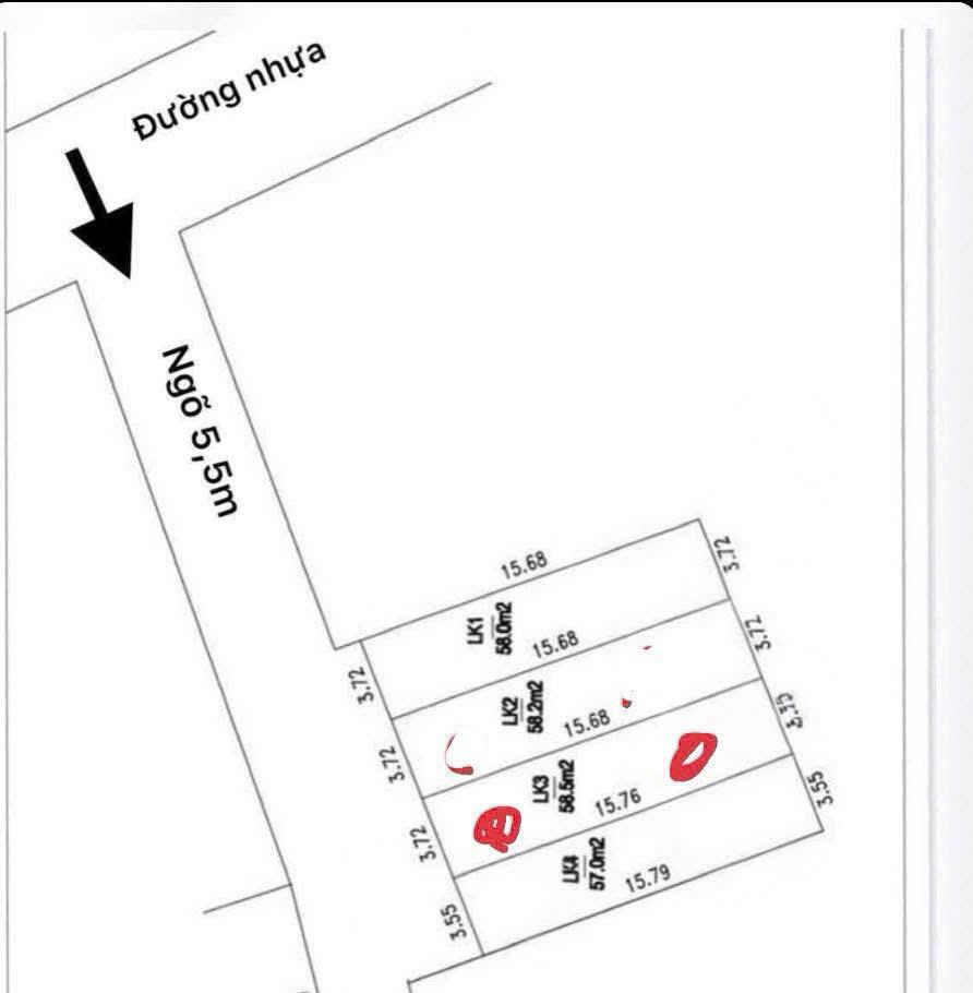 Chính chủ bán
73,9 m² lô góc, 2 mặt tiền
ô tô chạy thông ra khu vinhroup