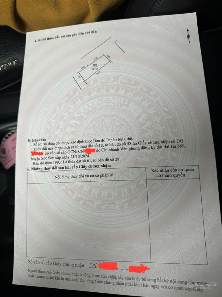 Bán lô góc 3 mặt tiền, vị trí vàng tại bìa làng thôn nam cương, xã nội bài, hà nội. giá đầu tư