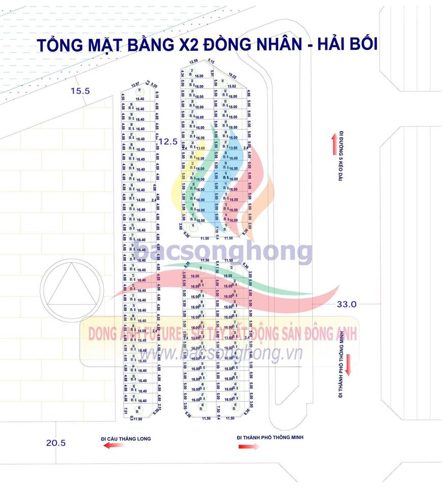 Bán đất đấu giá x2 đồng nhân, hải bối  gần tt hành chính xã vĩnh thanh và dự án tp thông minh mới