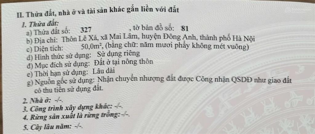 Siêu phẩm lô góc 2 mặt tiền trục chính thôn lê xá, xã đông anh, tp hà nội.
