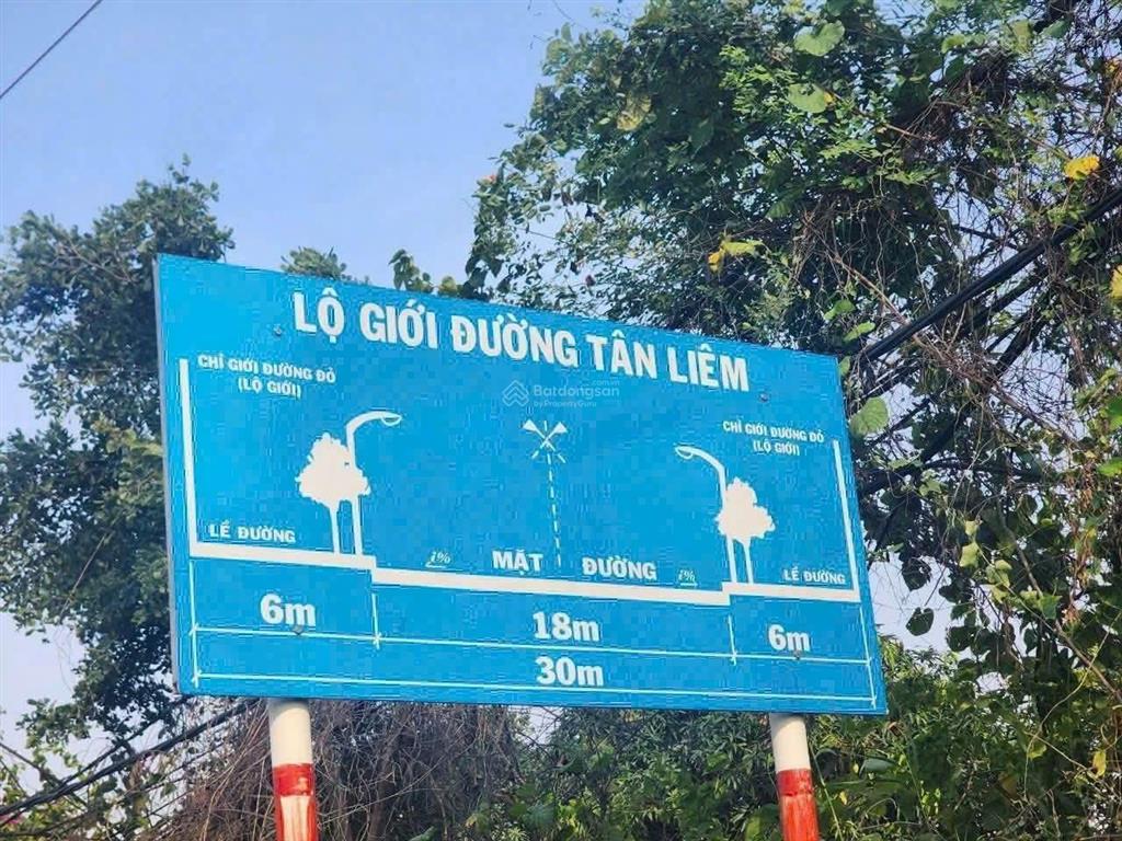 Bán đất nền dự án tại khang điền bình chánh, mặt tiền đường tân liêm 76 triệu / m2, 160 m2.