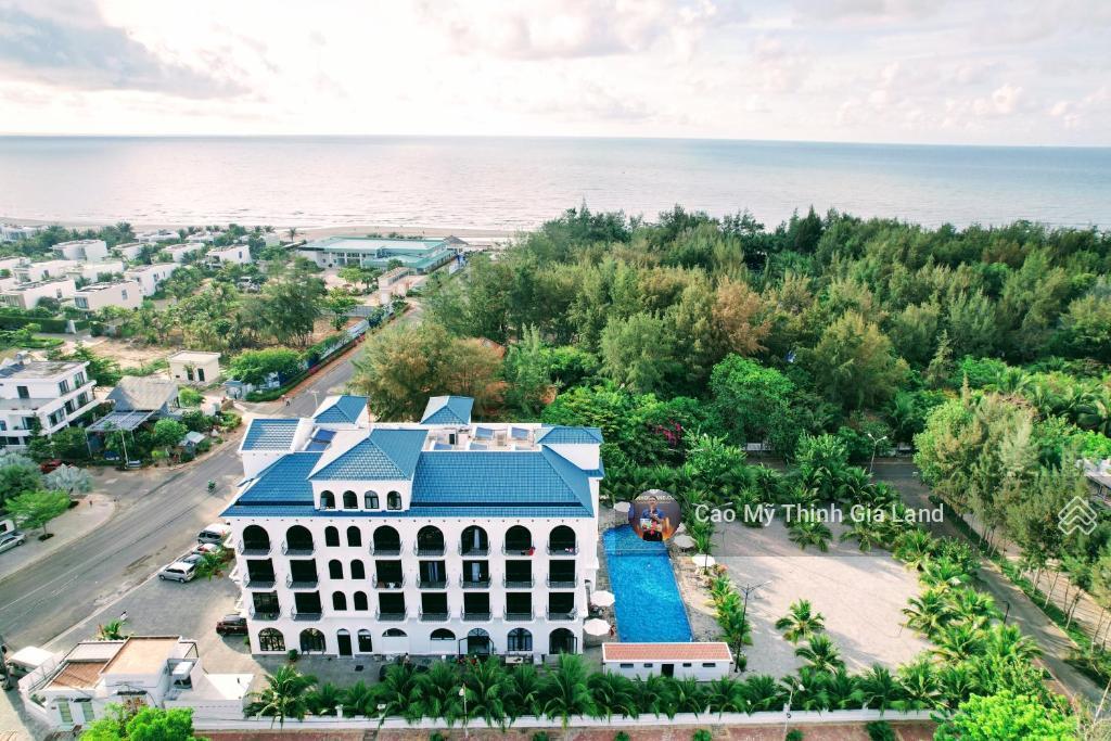 Lô góc biệt thự sát bên sun blanca city  ngang 15m  sổ đỏ sở hữu lâu dài  100m bãi tắm long cung