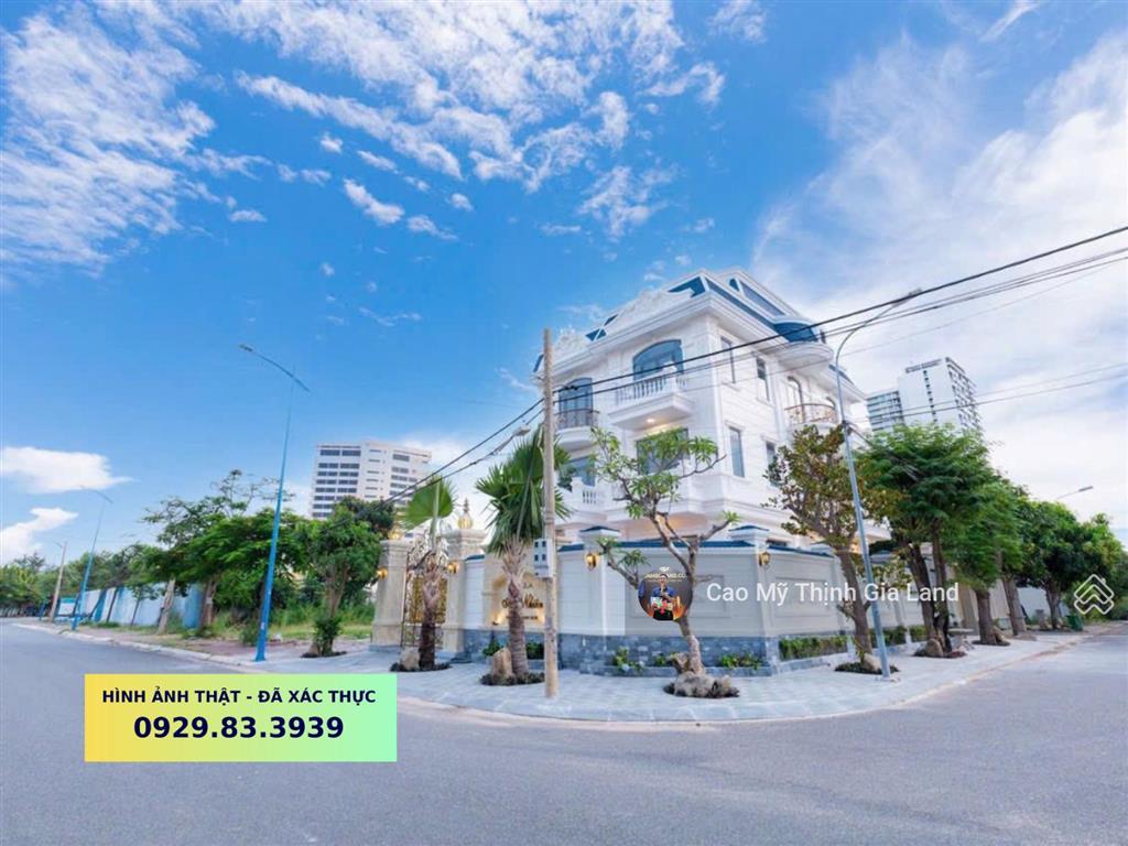 Căn góc biệt thự biển  cách bãi sau chỉ 100m  không gian nghỉ dưỡng đẳng cấp  56 tỷ