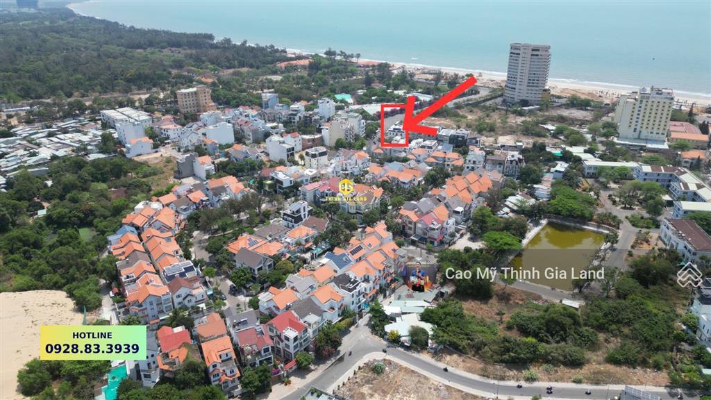 Căn góc biệt thự biển  cách bãi sau chỉ 100m  không gian nghỉ dưỡng đẳng cấp  56 tỷ
