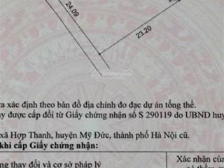 Lô góc 3 thoáng đất đẹp thôn phú hiền hiếm có 520m mt20m có 300tc