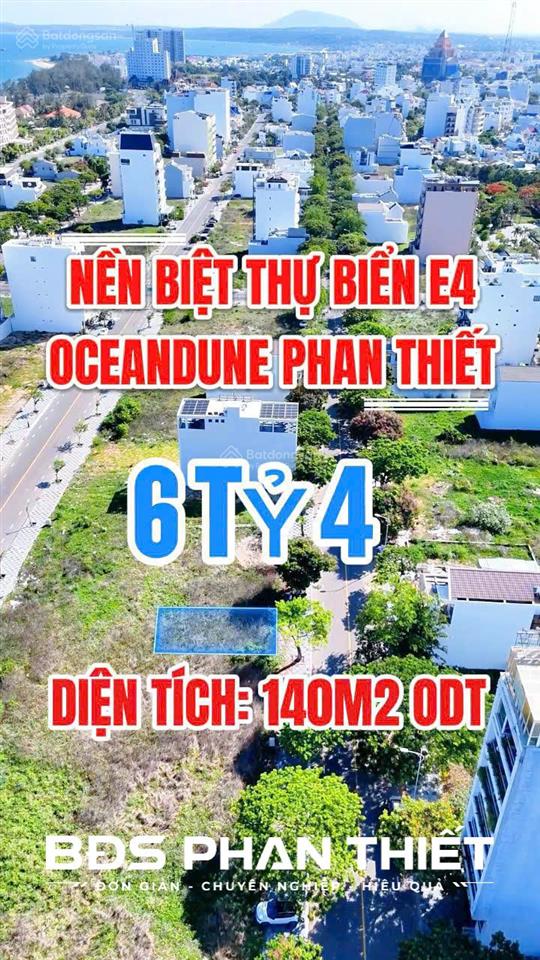 Ocean dunes giá 6.4 tỷ 140m2 rẻ hơn xung quanh 15%