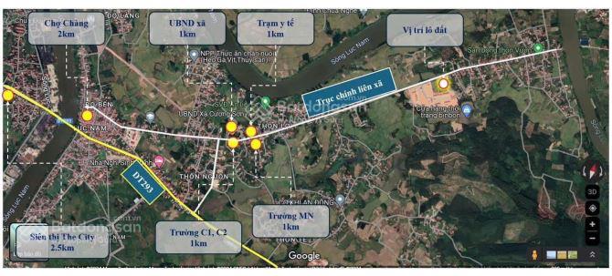 Bán biệt thự 2 mặt tiền, view hồ tại lục nam, bắc giang, giá chỉ 2 tỷ