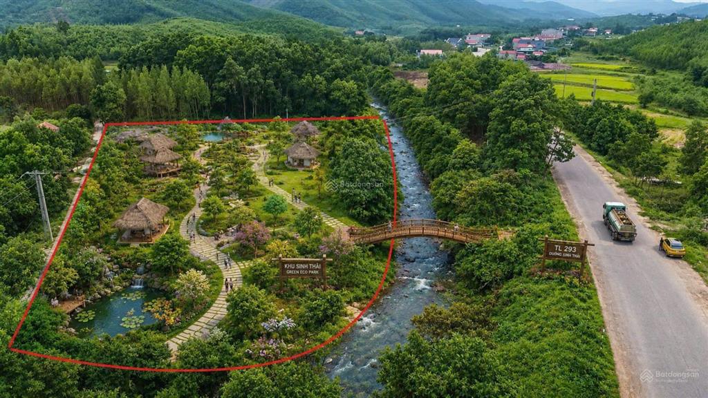 Bán siêu phẩm đất nghỉ dưỡng view suối tây yên tử 4.126m2, mặt đường tỉnh lộ 293