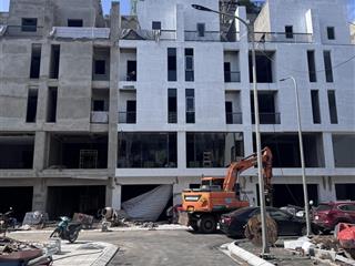 Liền kề 80,3m2 29 tỷ khu 61 lạc trung, minh khai, quận hai bà trưng nhà xây 6 tầng ô tô đỗ cửa