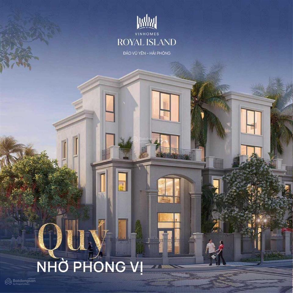 Siêu phẩm vinhomes vũ yên royal island biệt thự liền kề, song lập, đơn lập tại đảo vũ yên hải phòng