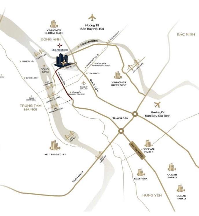 Bán chung cư the magnolia long biên, sản phẩm của mik group 6*  0986 664 ***