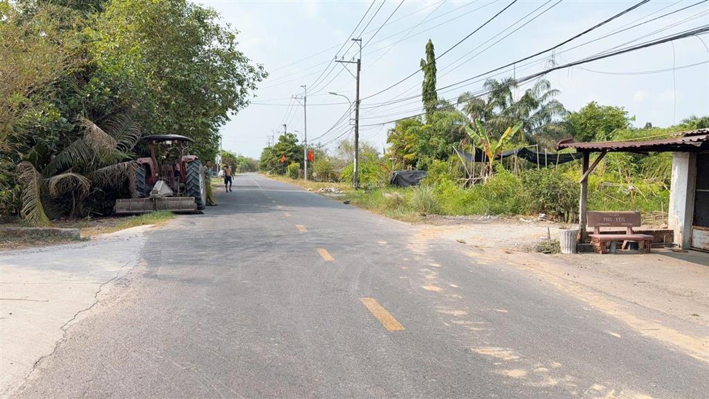 Bán đất mặt tiền đường an nhơn tây giá tốt, 1,2 tỷ, 100m2 sổ hồng riêng