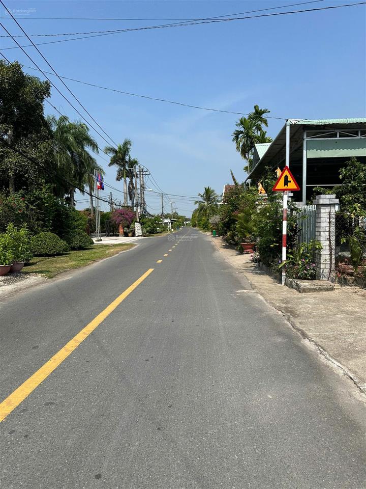 Bán đất mặt tiền đường an nhơn tây giá tốt, 1,2 tỷ, 100m2 sổ hồng riêng