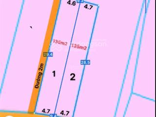 Cần bán 135m2 sổ riêng + thổ cư giá chỉ 1,7 tỷ thương lượng