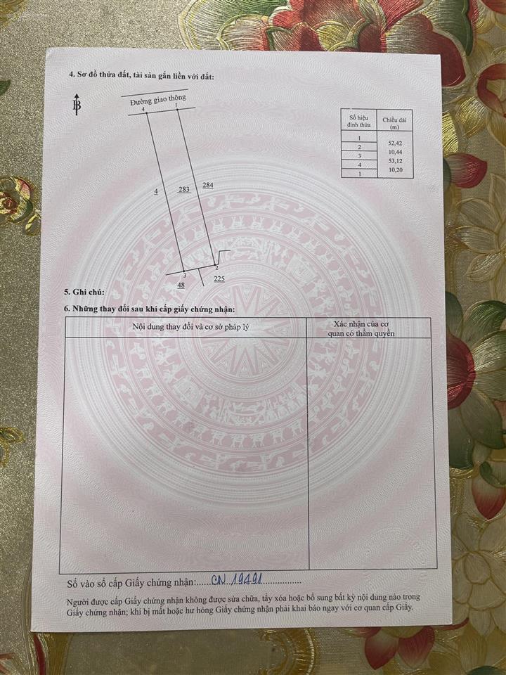 Chính chủ gửi bán lô 543m2 thổ cư + sổ riêng cổng trước sân bay long thành