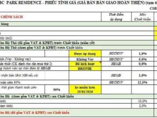 Còn duy nhất 1 studio toà p25 đại lô hoa siêu đẹp. htls 0%. ck lên tới 18%