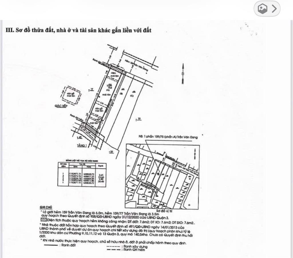 Bán nhà riêng tại trần văn đang, 7,8 tỷ, 75 m2, giá tốt