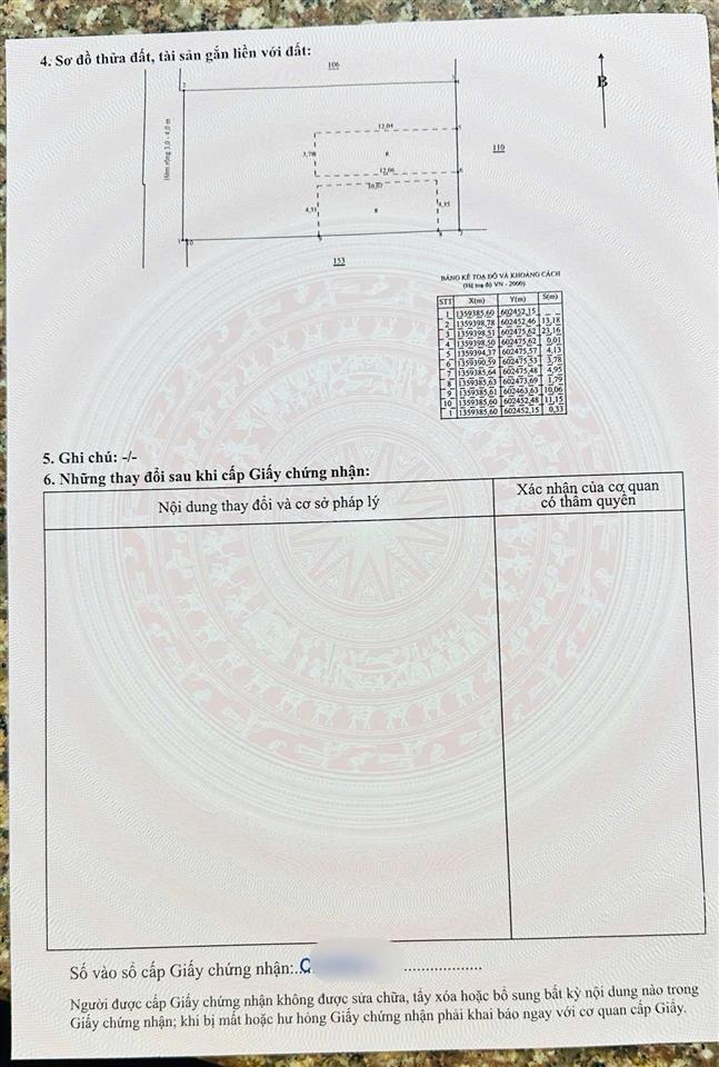 B32. bán đất đô thị diện tích hơn 300m tặng 2 nhà cấp 4 cũ trên đất  8 tỷ 045 triệu