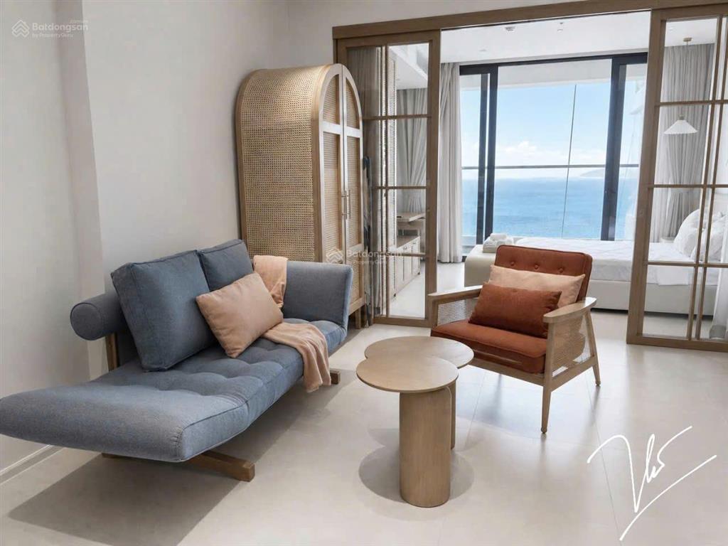 Libera nha trang, tòa paramount căn hộ 1pn+1 view biển, full nội thất 3,88 tỷ 50m2