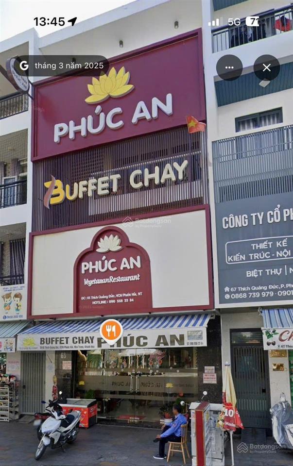 Thích quảng đức, kđt vcn phước hải nhà phố mặt tiền 4 tầng 27 tỷ 130,5m2 (~206,9 triệu/m2)