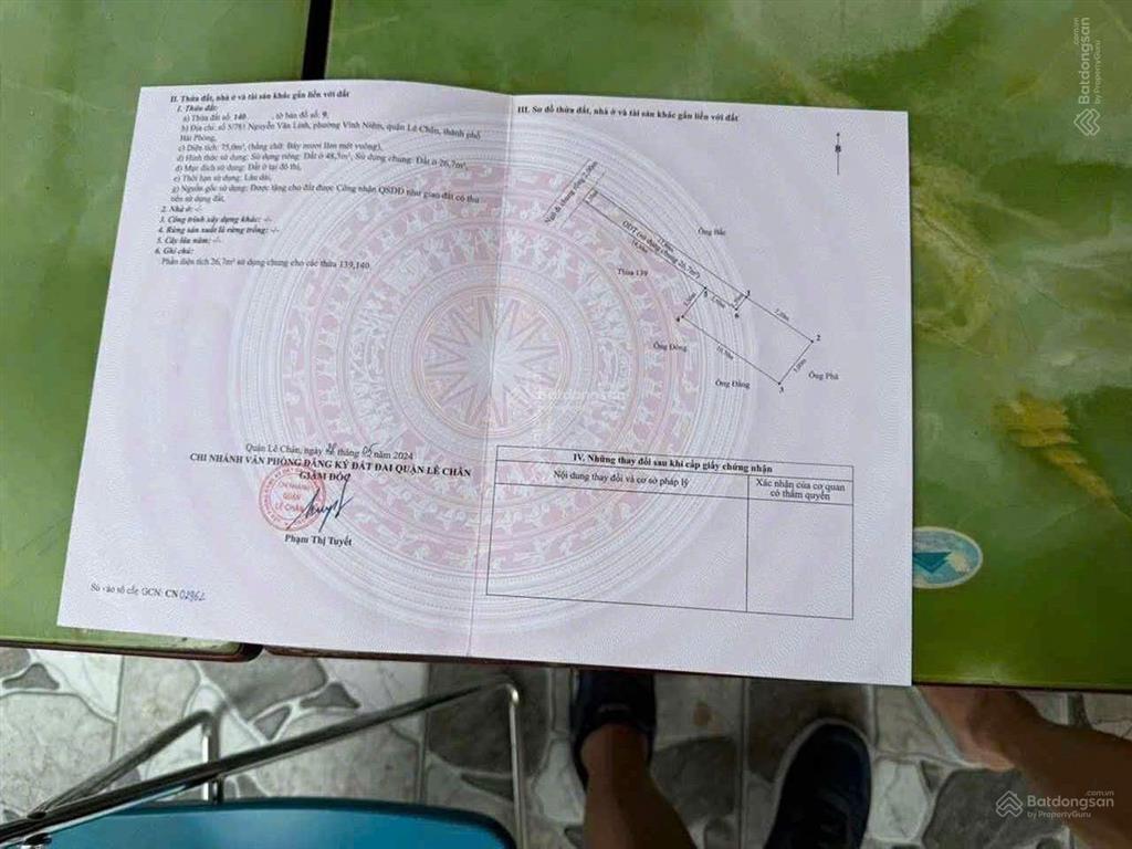 Bán lô đất cỏ ở ngõ 781 nguyễn văn linh, diện tích 48m2 lô đất sau nhà mặt ngõ, xây căn nhà cỏ