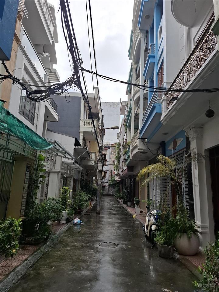 Hàng f0 bán căn nhà ngõ đá hàng gà nguyễn đức cảnh ngõ trước nhà rộng 5m vị trí siêu đẹp.