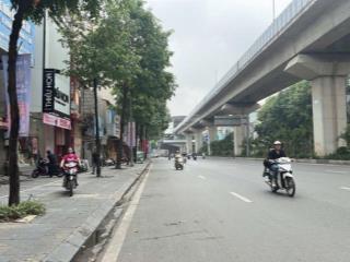Bán mặt phố minh khai  gần ngã tư  vỉa hè siêu rộng  kinh doanh  204m2  mt 8.2m  74 tỷ