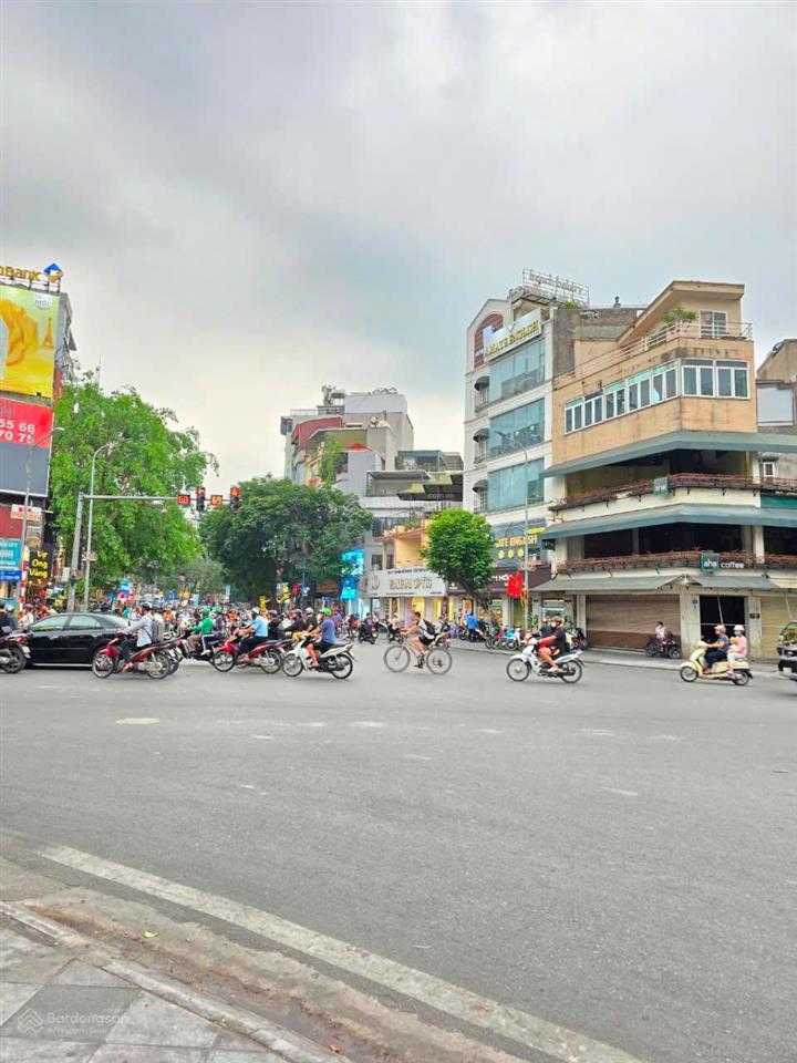 Bán mặt phố trần đại nghĩa gần ngã tư đại la mặt tiền rộng, kinh doanh các loại hình, 411m2  117tỷ