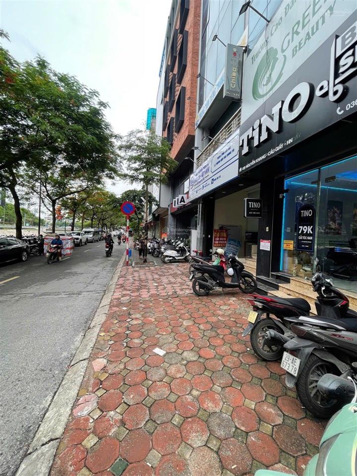 Bán toà vp mặt phố nguyễn khang  trung tâm cầu giấy vỉa hè rộng  dòng tiền tốt  90m  8t 47 tỷ