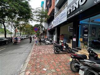 Bán toà vp mặt phố nguyễn khang  trung tâm cầu giấy vỉa hè rộng  dòng tiền tốt  90m  8t 47 tỷ