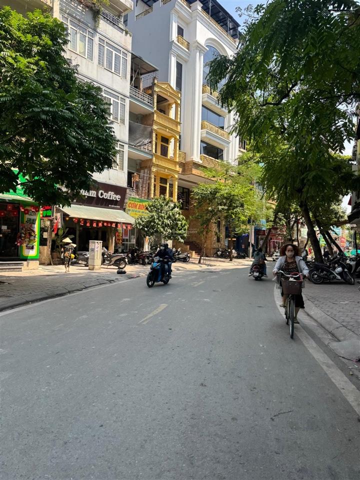 Bán mặt phố vương thừa vũ  vị trí đắc địa  lô góc  vỉa hè rộng  kinh doanh50m25tầng  26tỷ