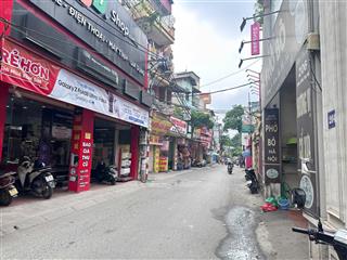 Bán mặt phố định công thượng 2 thoáng  gần chợkinh doanh sầm uất 56m 5 tầng thang máy  19 tỷ