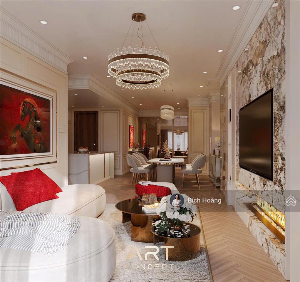 The crest residence  bán căn hộ 3pn full nội thất