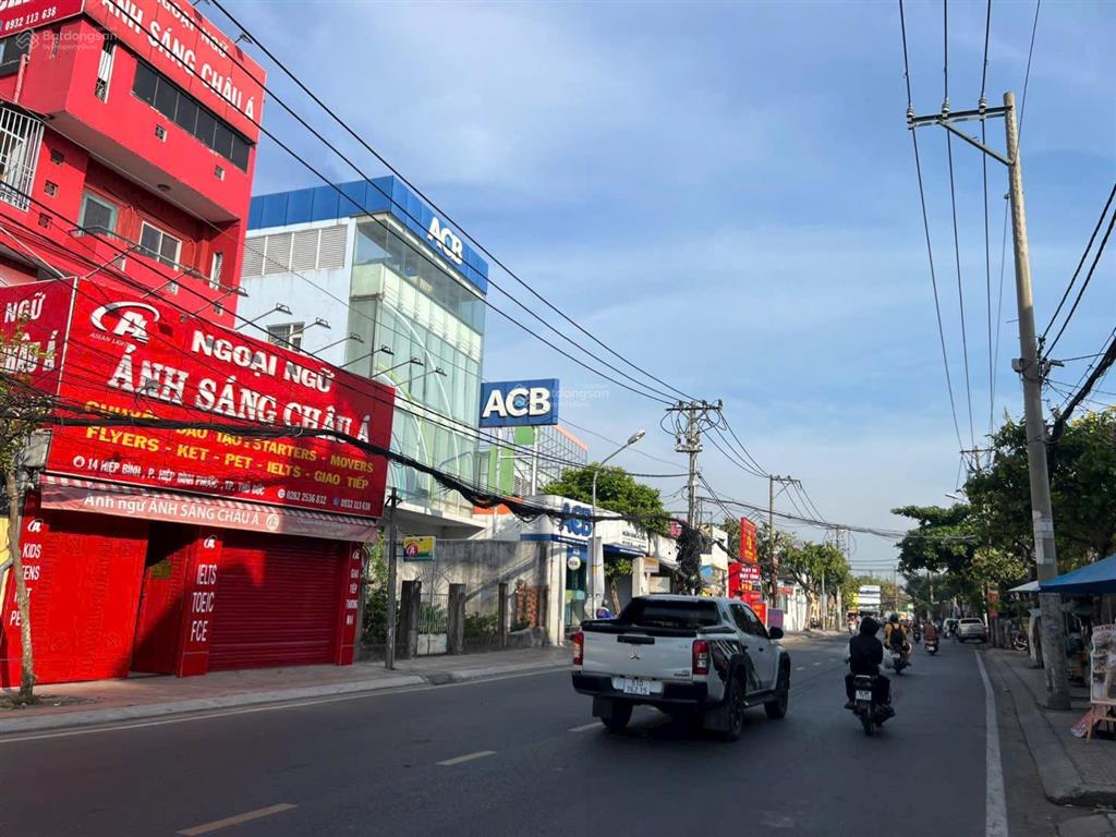 Toà nhà hầm 6 tầng, mặt tiền đường hiệp bình. dt 162m2(6,5x23m). hđt 110tr/th. giá 33 tỷ tl
