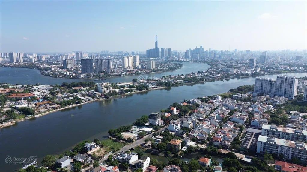 Cực phẩm  lô góc 2 mặt tiền đường số 10, view trực diện sông sg. dt 234m2(12x20). siêu hiếm